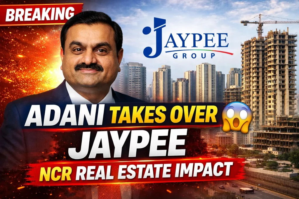 Adani Takes Over Jaypee: NCR Real Estate Impact & Deal