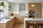 Modular kitchen in Sobha Rivana apartments